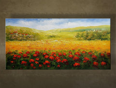 Quadro dipinto PAESAGGIO | varie dimensioni