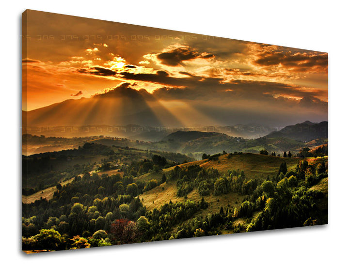 Dipinto murale PAESAGGIO | varie dimensioni
