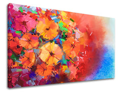 Dipinto murale FIORI | varie dimensioni