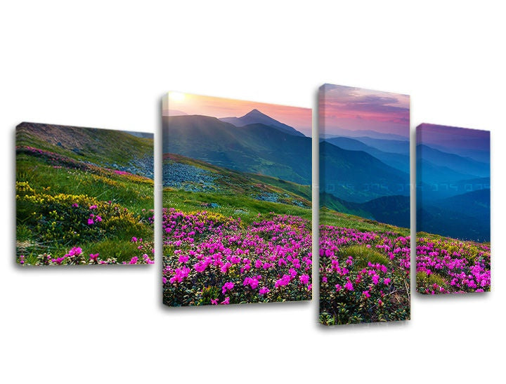 Il quadro su tela 4 parti SLOVACCHIA