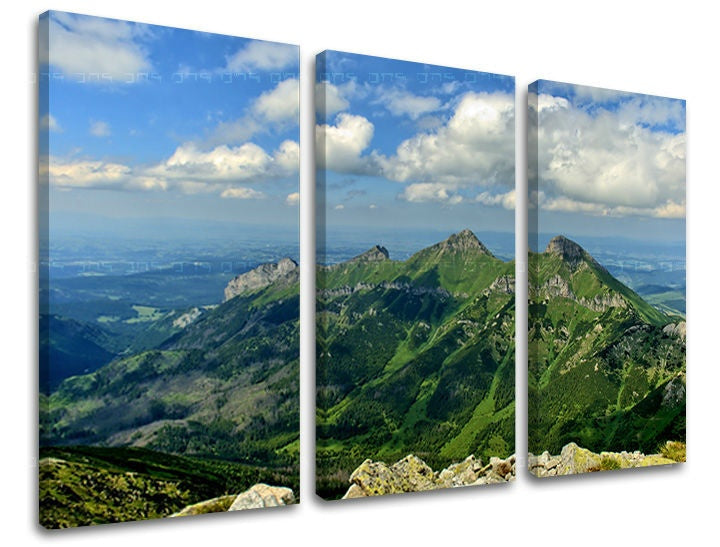 Pittura murale in 3 parti SLOVACCHIA / TATRY