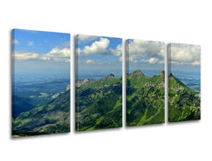 Pittura murale in 4 parti SLOVACCHIA / TATRY