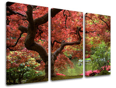 Pittura murale in 3 parti TREES - immagine 2