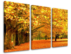 Pittura murale in 3 parti TREES