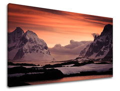Dipinto murale TRAMONTO | varie dimensioni