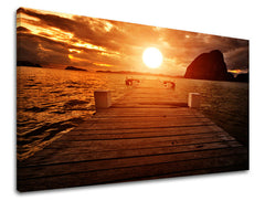 Dipinto murale TRAMONTO | varie dimensioni