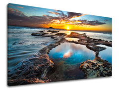 Dipinto murale TRAMONTO | varie dimensioni