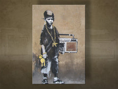 Stampa su tela Street ART – Banksy | varie dimensioni