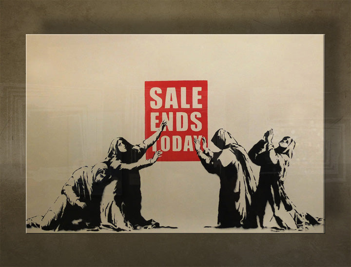 Stampa su tela Street ART – Banksy | varie dimensioni