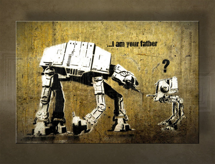 Stampa su tela Street ART – Banksy | varie dimensioni