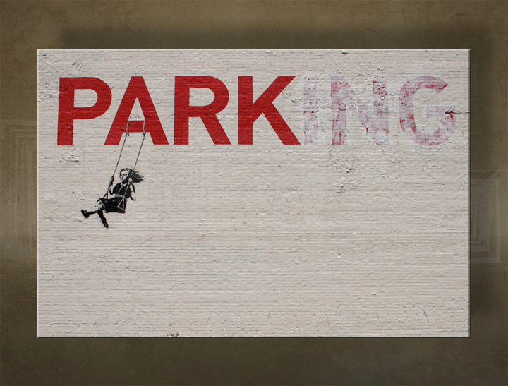 Stampa su tela Street ART – Banksy | varie dimensioni