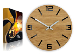 Orologio da parete in legno ARABIC Nero - immagine 4
