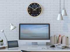 Orologio da parete moderno GRAFIT Grigio - immagine 3