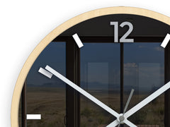 Orologio da parete moderno GRAFIT Grigio - immagine 2