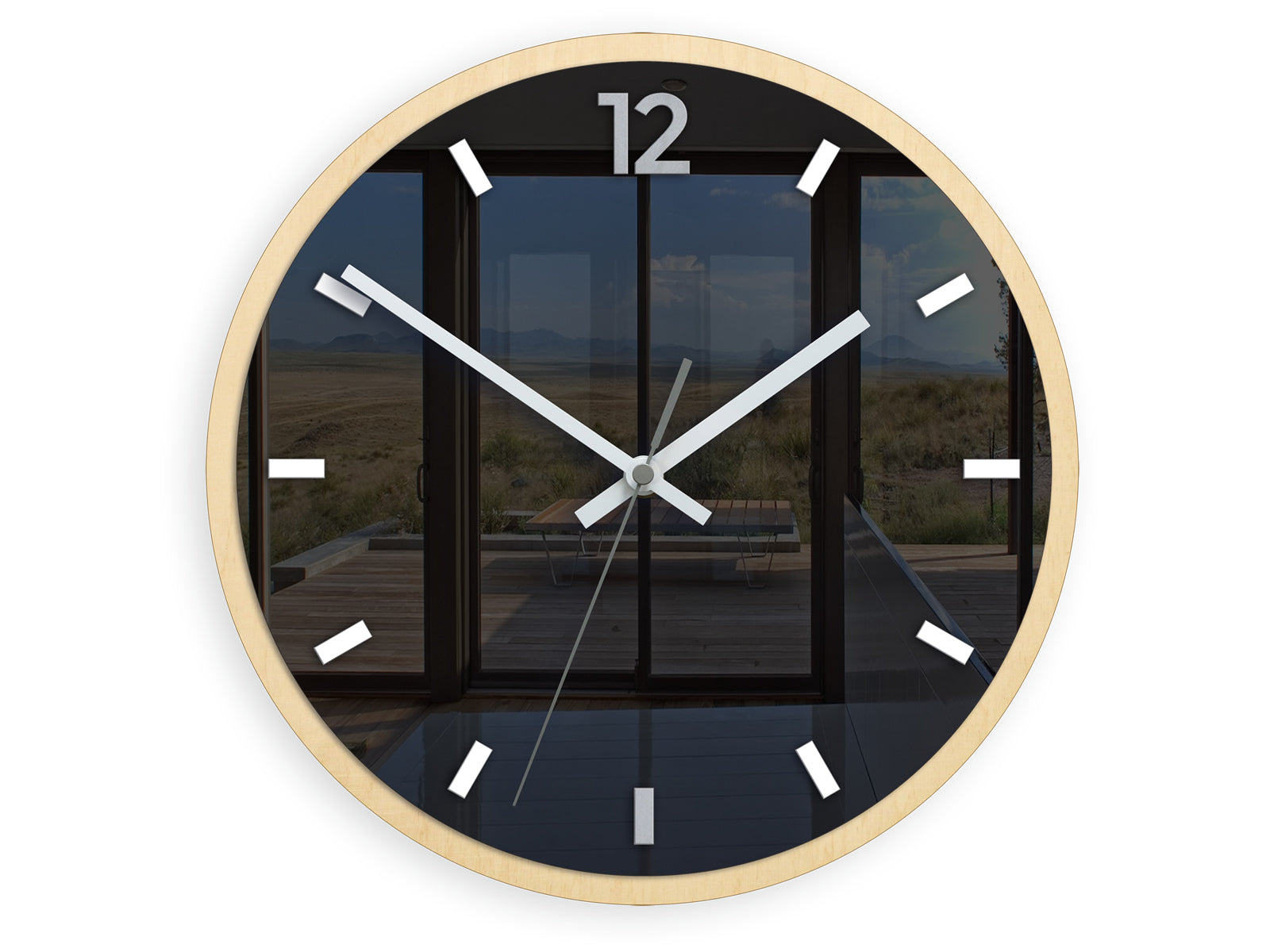 Orologio da parete moderno GRAFIT Grigio