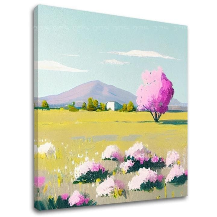 Paesaggio su tela Fiaba d'estate - immagine 2