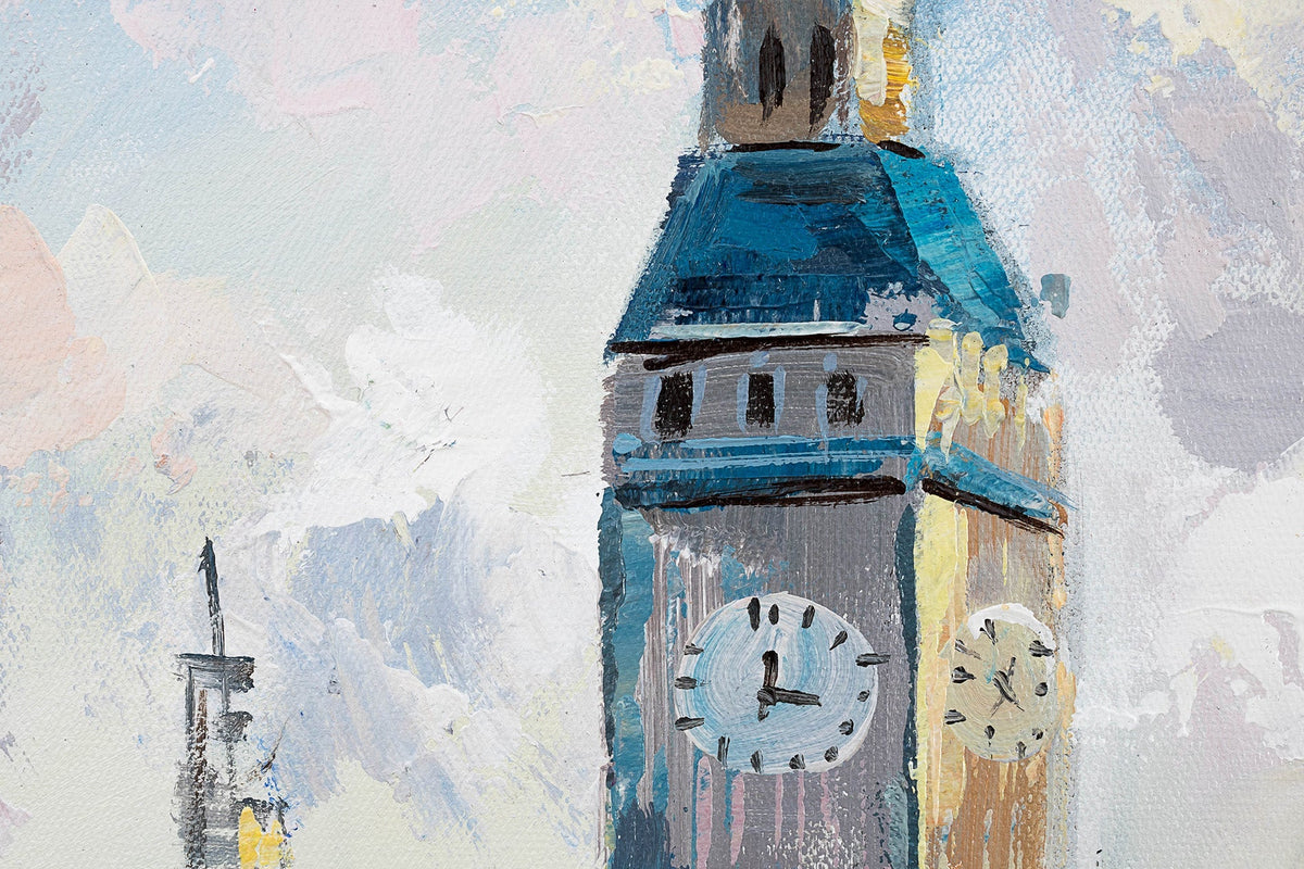 Pittura murale dipinta CITY 1 parte CFACT011 - 90x60 cm