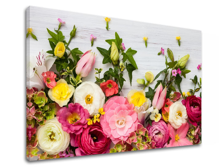 Pittura murale FIORI ROSA_1510-11 - immagine 5