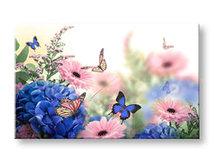 Pittura murale FIORI ROSA_153-11