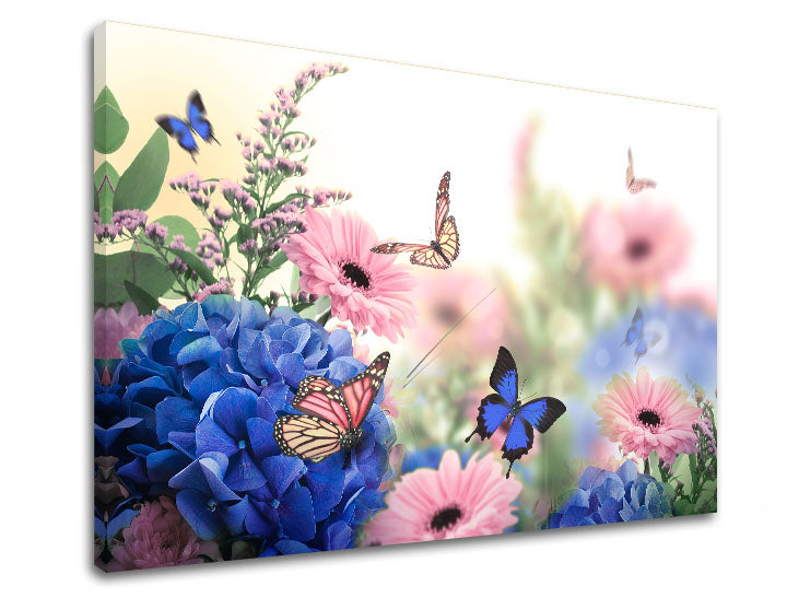 Pittura murale FIORI ROSA_153-11 - immagine 5