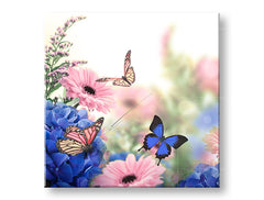 Pittura murale FIORI ROSA_153-12