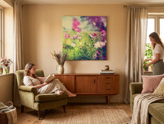 Pittura murale FIORI ROSA_165-12 - immagine 6