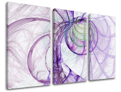 Pittura murale in 3 parti ABSTRAKT