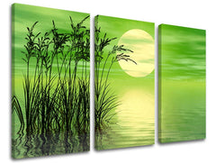 Pittura murale in 3 parti ABSTRAKT