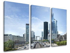 Pittura murale in 3 parti CITY