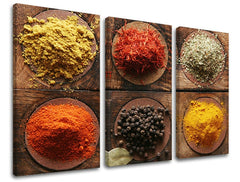 Pittura murale in 3 parti CUCINA - immagine 2