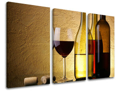 Pittura murale in 3 parti CUCINA