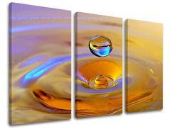Pittura murale in 3 parti FENG SHUI - immagine 2