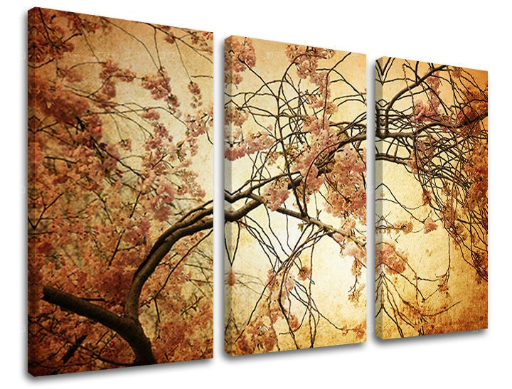 Pittura murale in 3 parti FIORI
