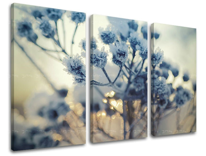 Pittura murale in 3 parti FIORI