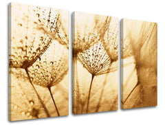 Pittura murale in 3 parti FIORI