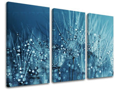 Pittura murale in 3 parti FIORI