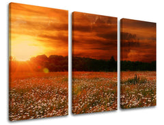 Pittura murale in 3 parti PAESAGGI - immagine 2