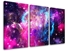 Pittura murale in 3 parti UNIVERSE - immagine 2