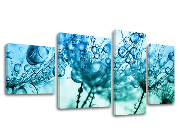 Pittura murale in 4 parti FIORI