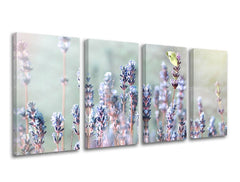 Pittura murale in 4 parti FIORI