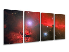 Pittura murale in 4 parti UNIVERSE - immagine 2