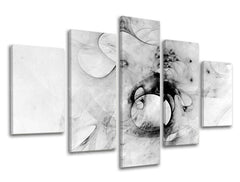 Pittura murale in 5 parti ABSTRAKT - immagine 2