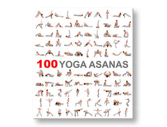 Pittura murale motivazionale 100 asana yoga
