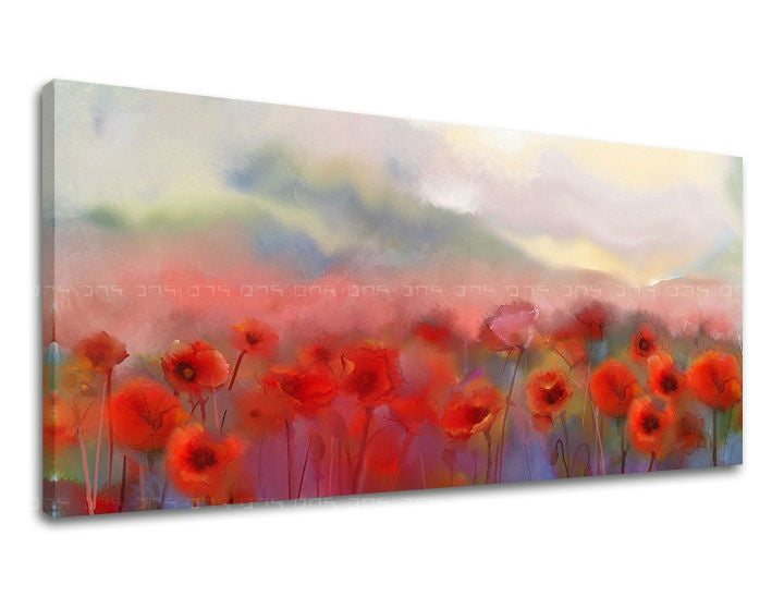 Pittura murale PANORAMA FLOWERS