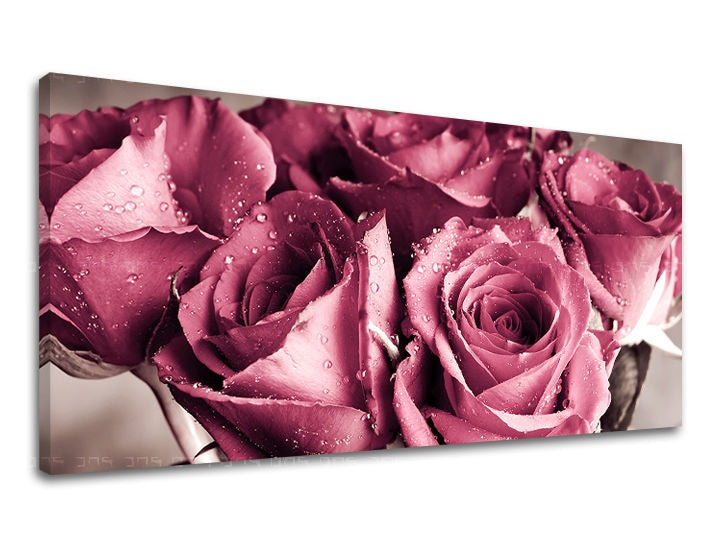 Pittura murale Panorama FLOWERS