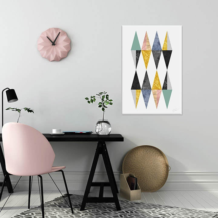 Pittura murale Realtà contro profondità/ Dan Johannson