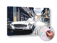 Pittura per numeri CITTÀ FOUR | difficoltà bassa