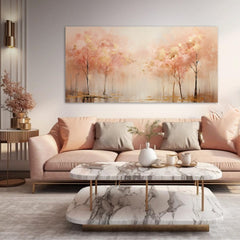 Pittura strutturata Passeggiata nella natura - PREMIUM ART