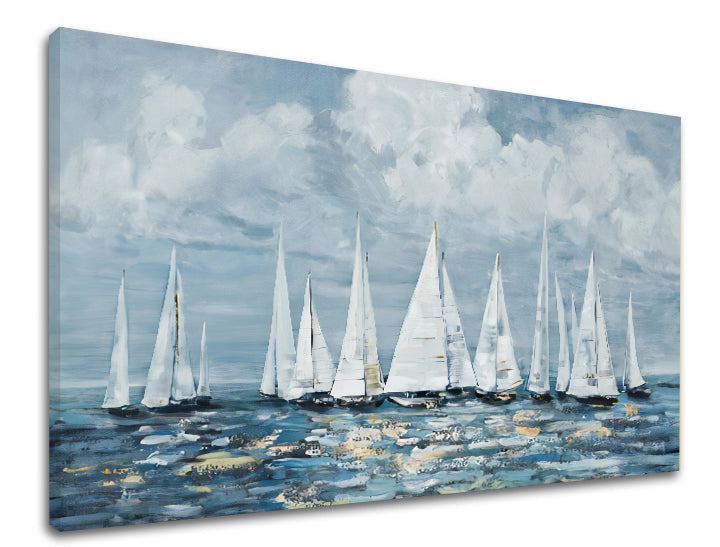 Pittura su tela PLACHETNICE SUL MARE - immagine 2