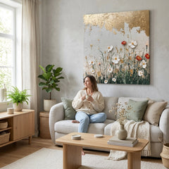Pittura tocco d'oro della natura | rifinito a mano dall'artista - immagine 6